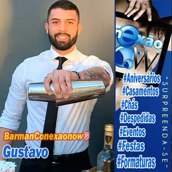 Barmans e bartenders para festas e eventos