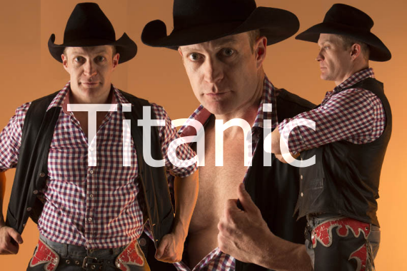 Homem com chapeu de cowboy